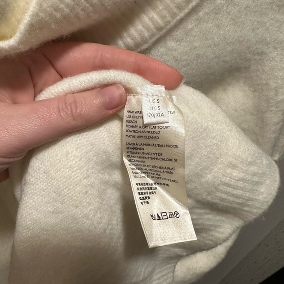 NWOT Free People Afterglow Mock Neck Sweater Small - Picture 4 of 9